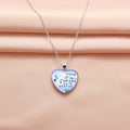 Fashion Simple Men And Women Necklace Hummingbird Heart Pendant Necklace Love Valentine's Day Anniversary Christmas Birthday Gift