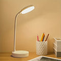 Modern USB-Powered Desk Lamp with Adjustable Lighting – Sleek White Design for Dorms, Bedrooms, and Living Rooms – Perfect Gift for Valentine's Day or Christmas